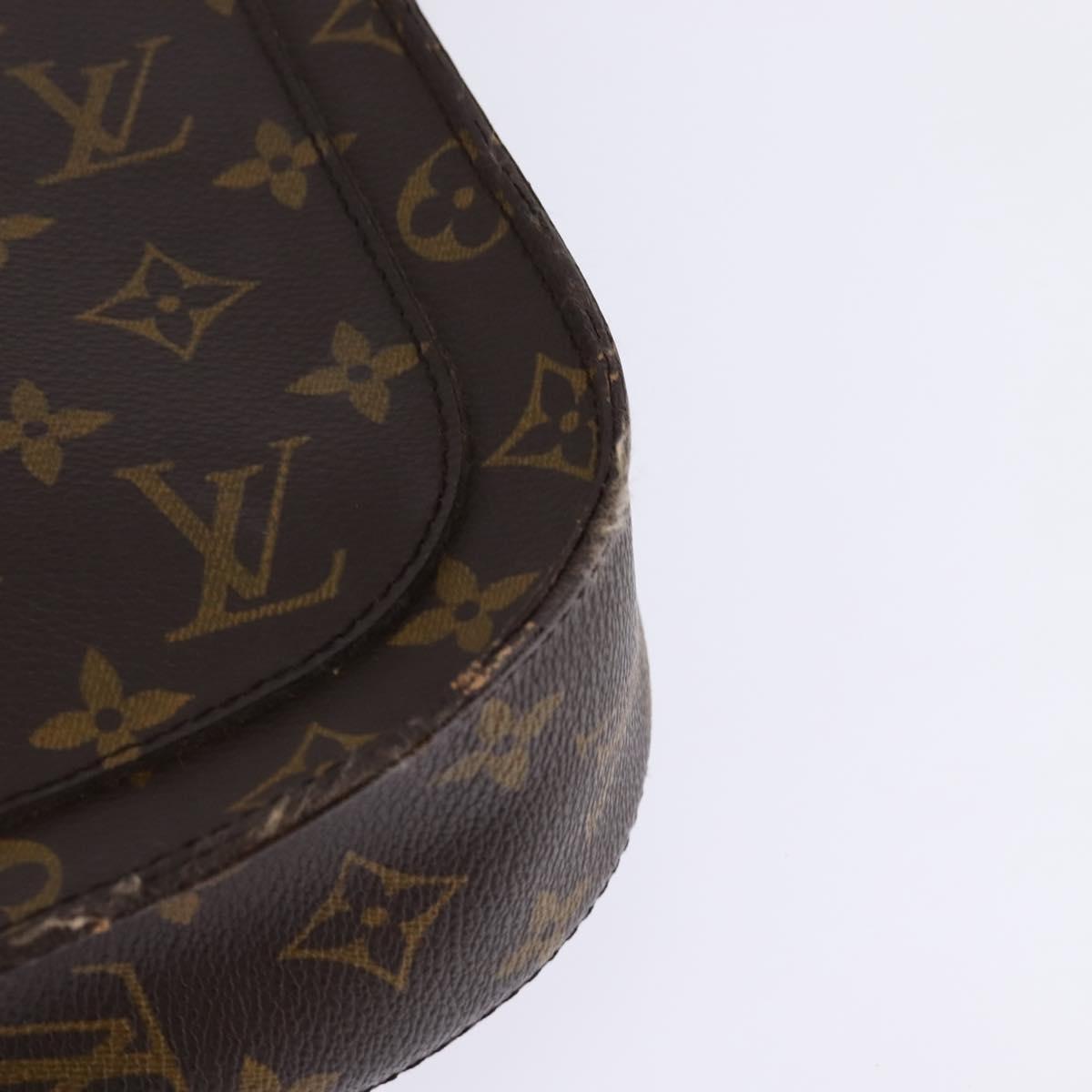 LOUIS VUITTON Monogram Saint Cloud GM Shoulder Bag M51242 LV Auth ep11308