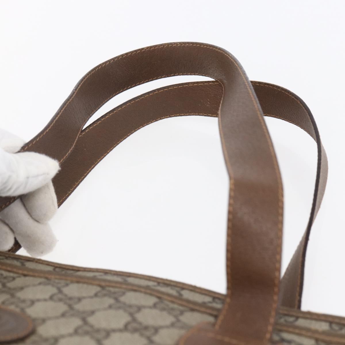 GUCCI GG Supreme Tote Bag PVC Beige 002 123 0093 Auth ep11324