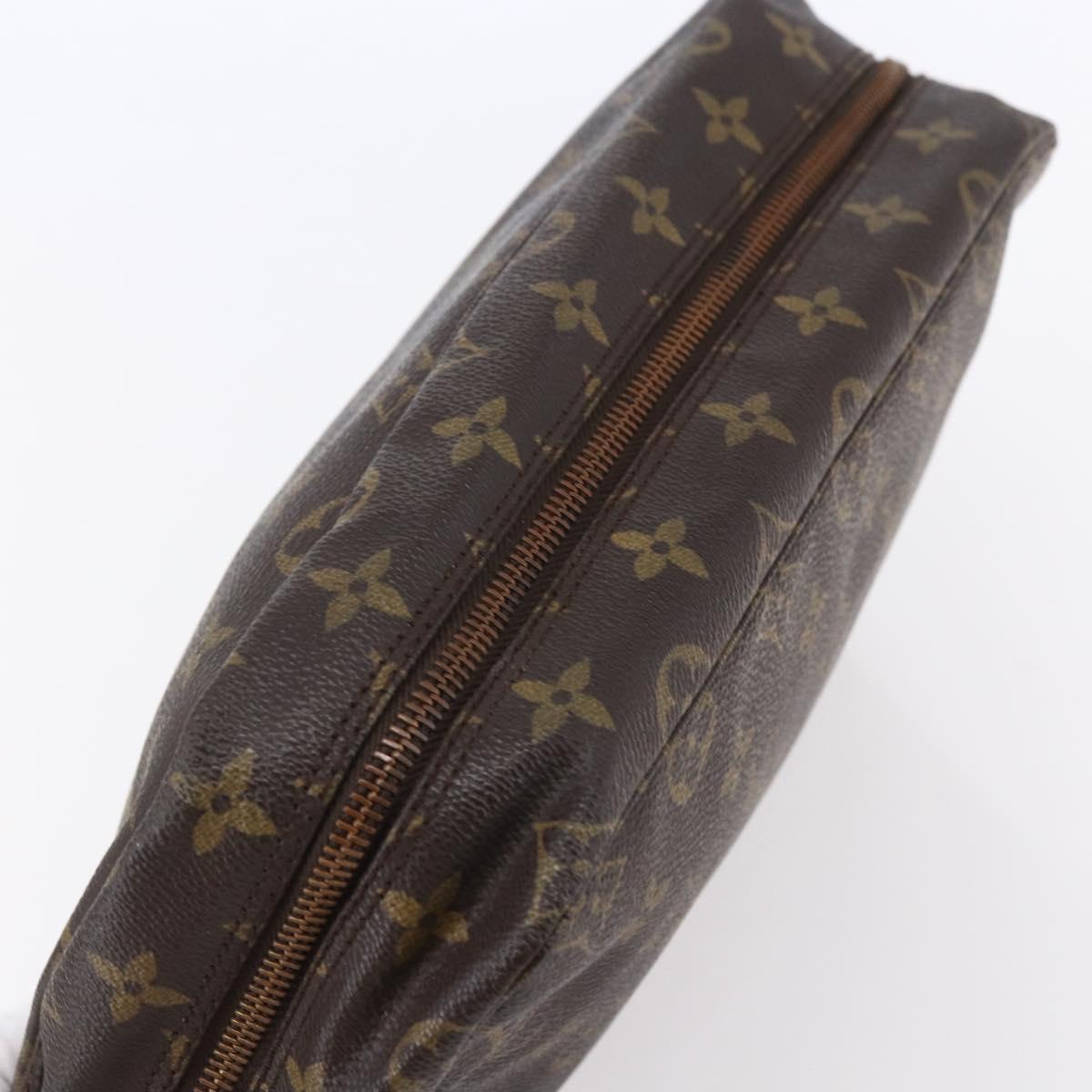 LOUIS VUITTON Monogram Trousse Toilette 28 Clutch Bag M47522 LV Auth ep11330