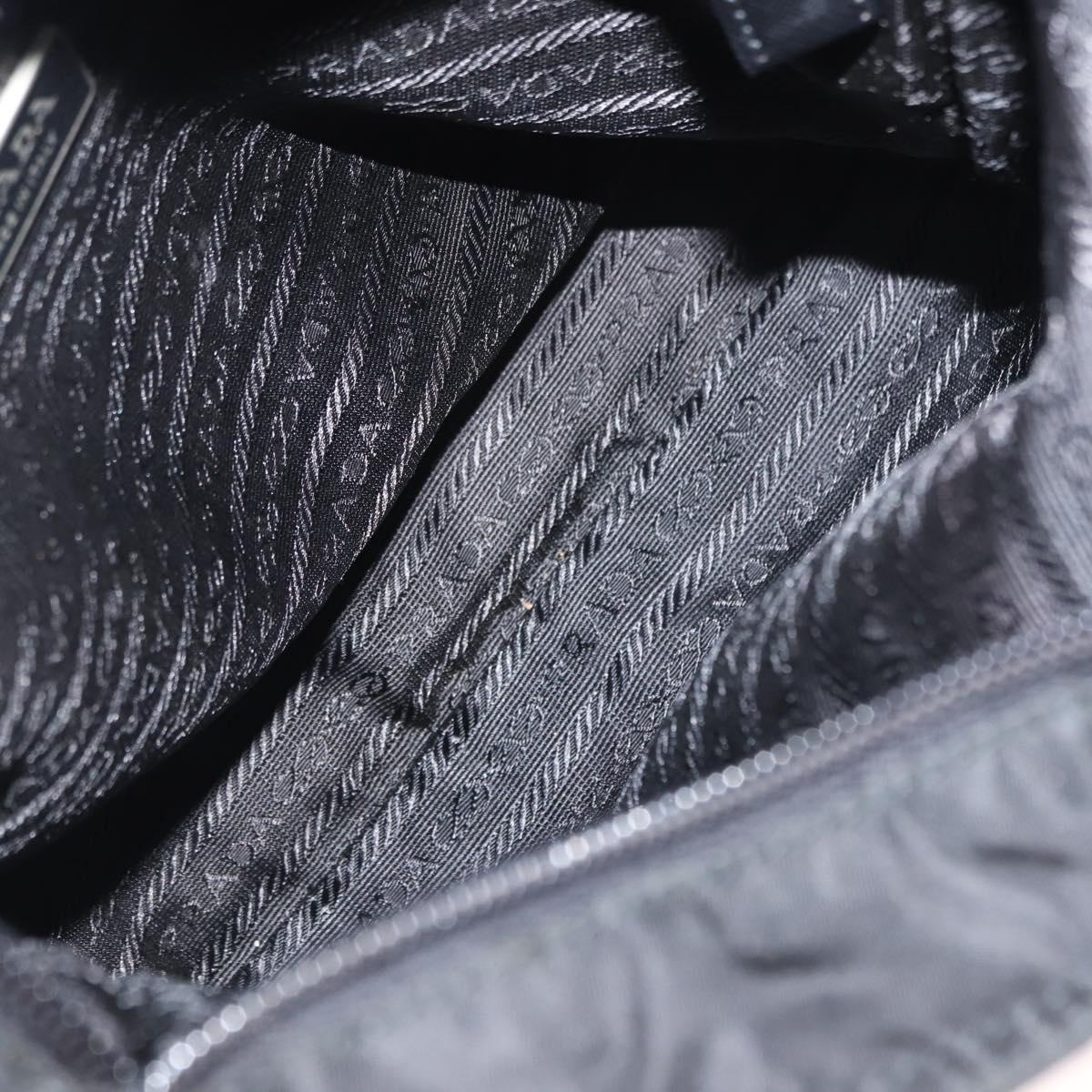 PRADA Shoulder Bag Nylon Black Auth ep11334