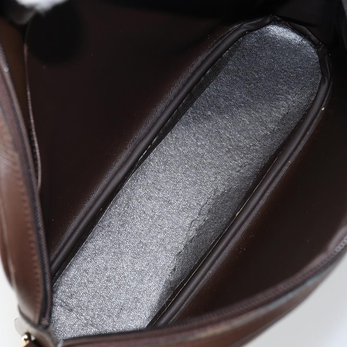 Burberrys Nova Check Shoulder Bag Canvas Beige Gold Auth ep11351