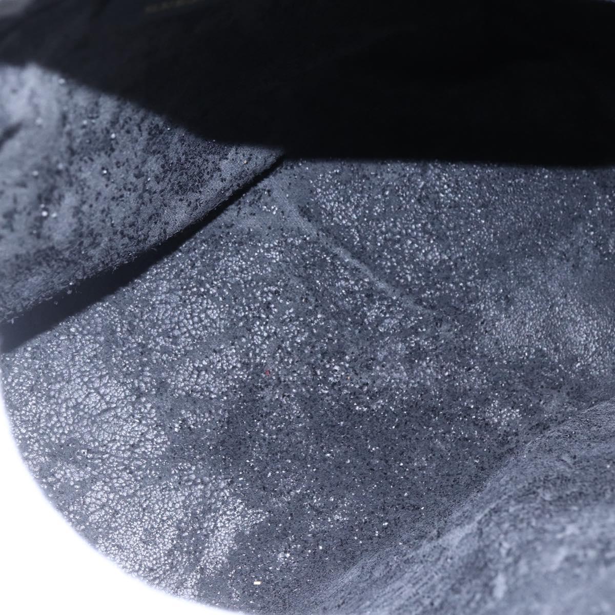 GUCCI GG Canvas Boston Bag 2way Black Gold Auth ep11361