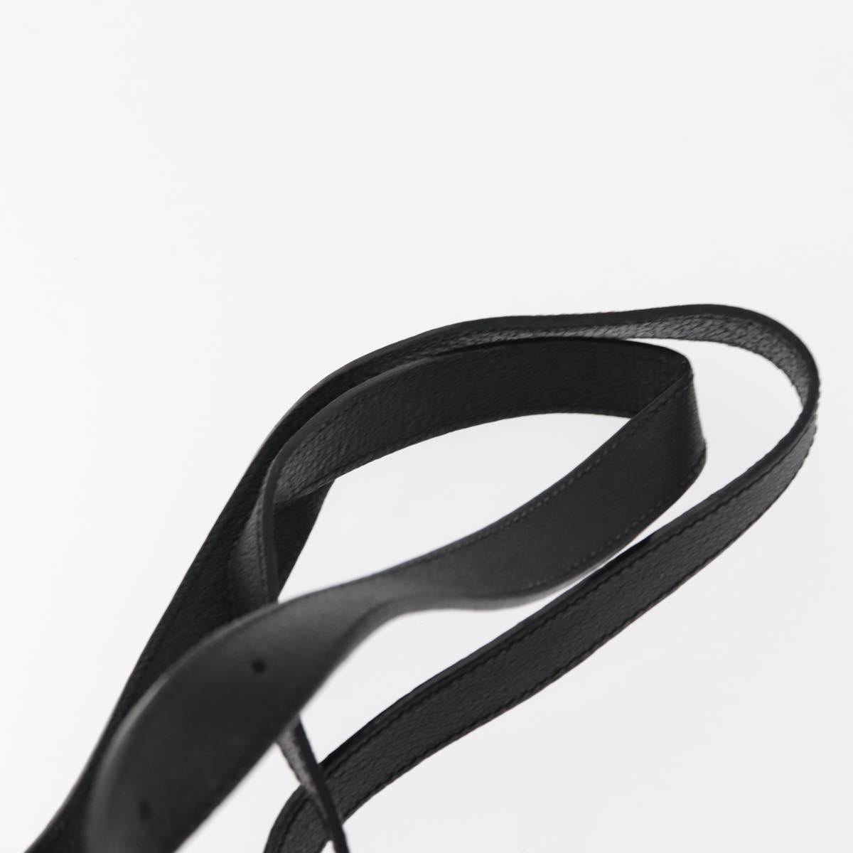 GUCCI Bamboo Backpack Suede Black Gold 003 58 0030 Auth ep11366