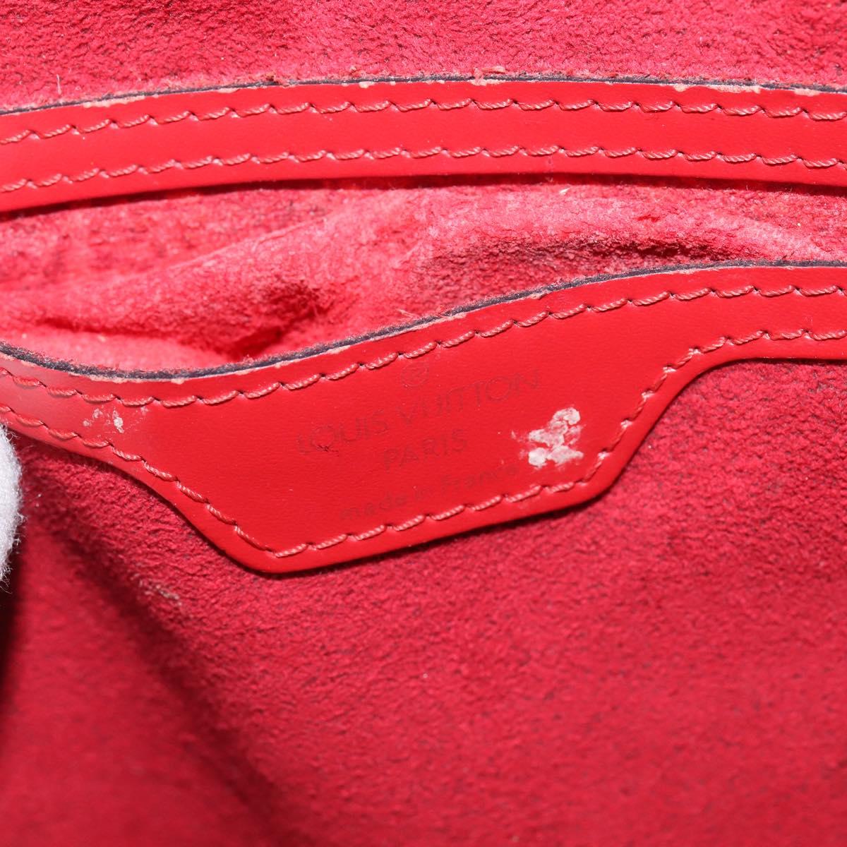 LOUIS VUITTON Epi Mabillon Backpack Castilian Red M52237 LV Auth ep11374