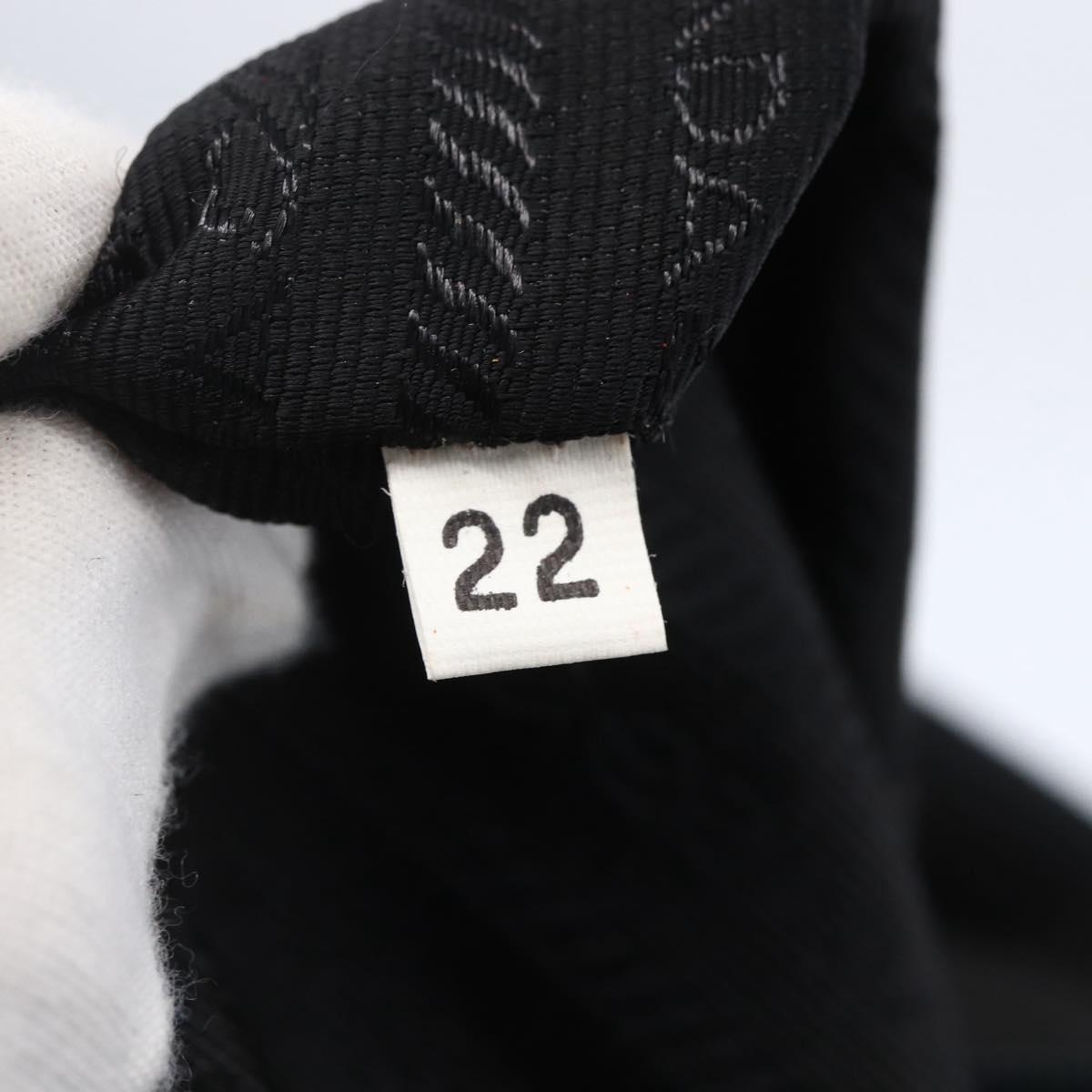 PRADA Shoulder Bag Nylon Black Silver Auth ep11379