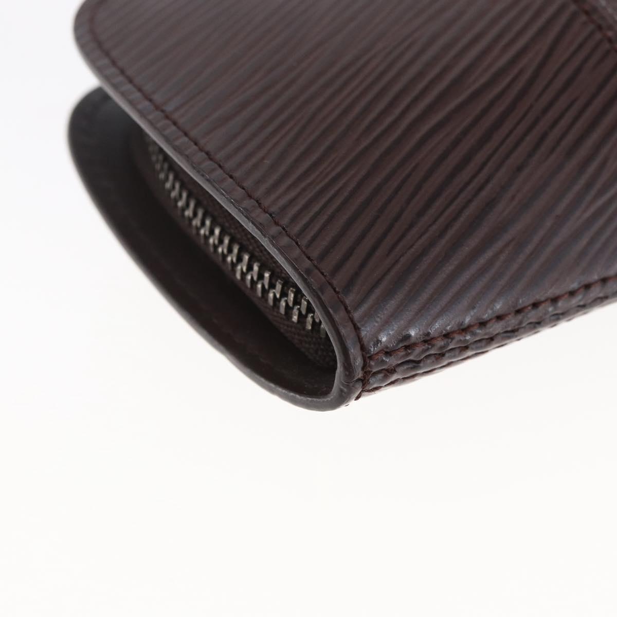 LOUIS VUITTON Epi Porte Monnaie Z Coin Purse Mocha M6368B LV Auth ep11384