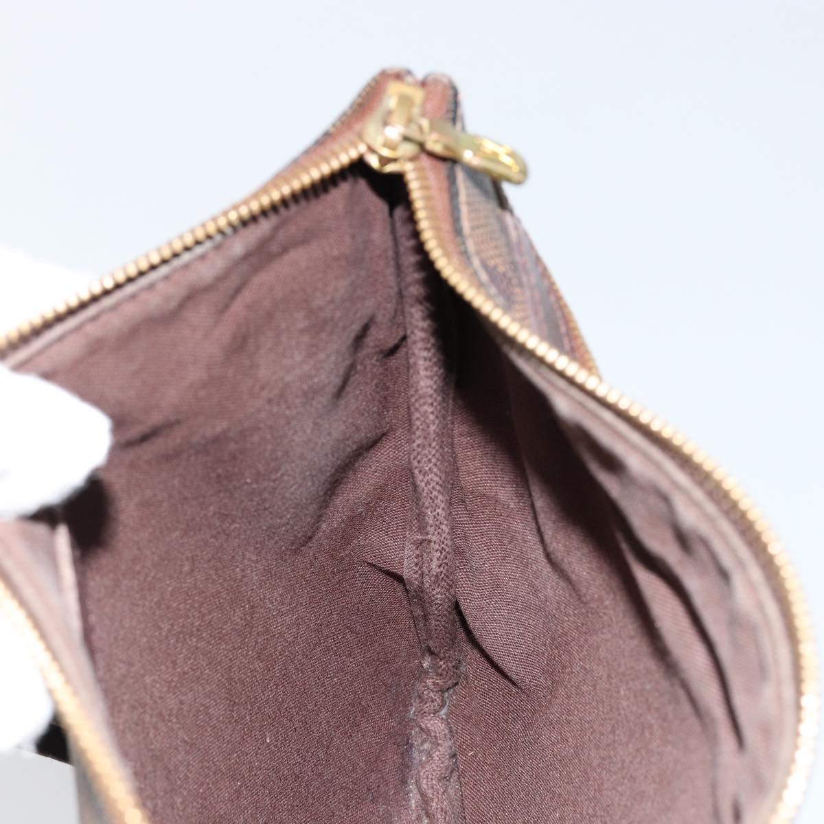 LOUIS VUITTON Damier Ebene Pochette Bosphore Shoulder Bag N51111 LV Auth ep11391