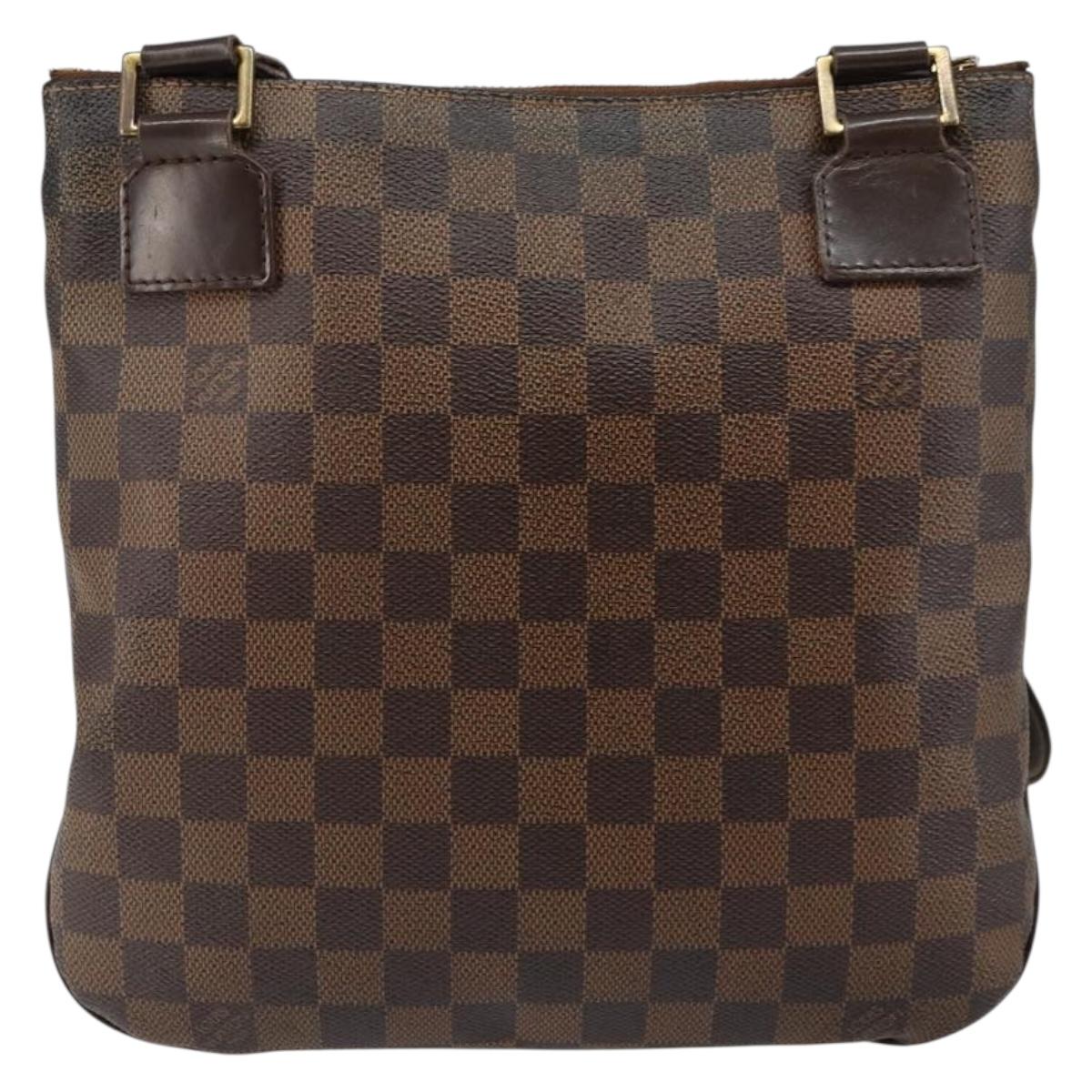 LOUIS VUITTON Damier Ebene Pochette Bosphore Shoulder Bag N51111 LV Auth ep11391