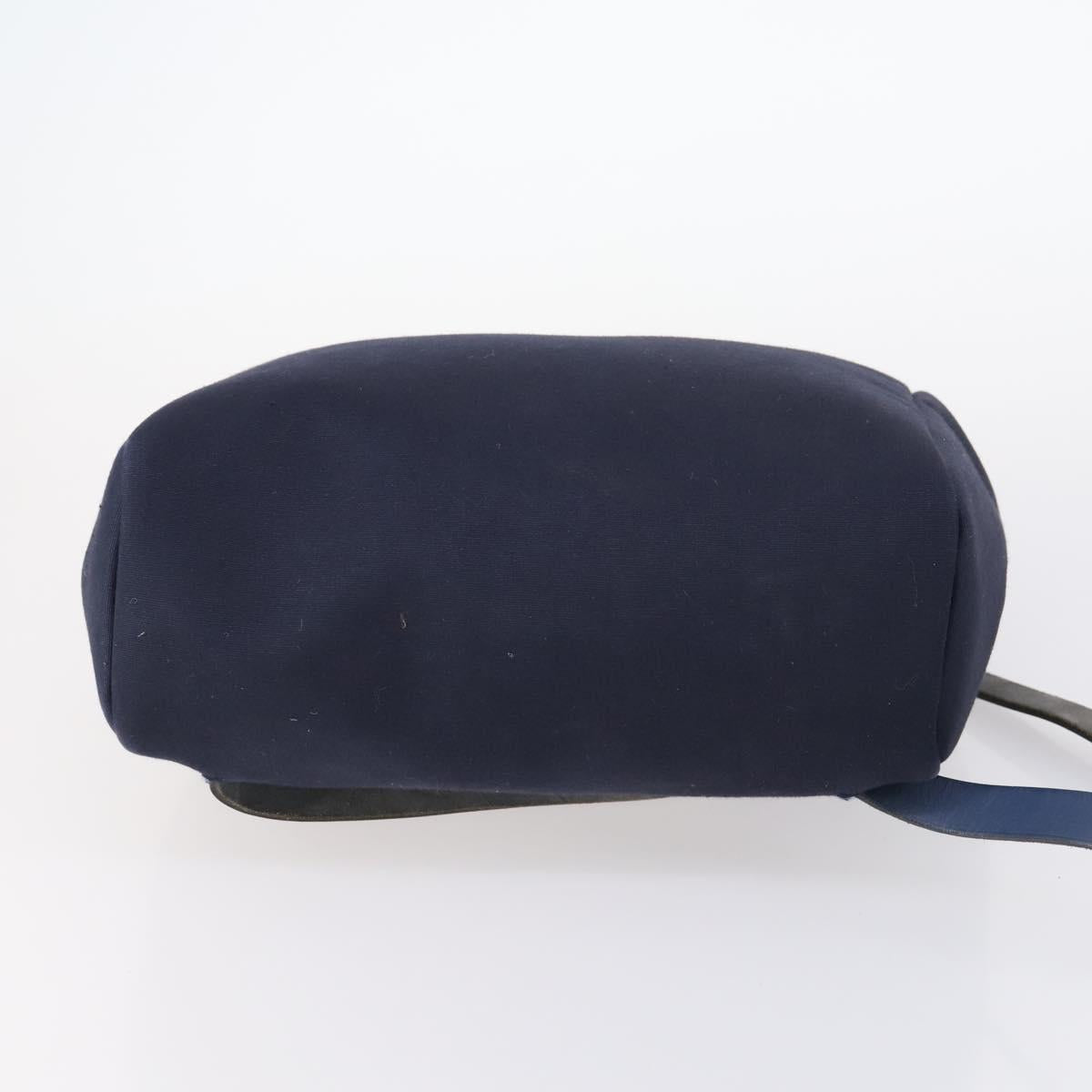 HERMES Herbag Backpack Canvas 2way Navy Auth ep11406
