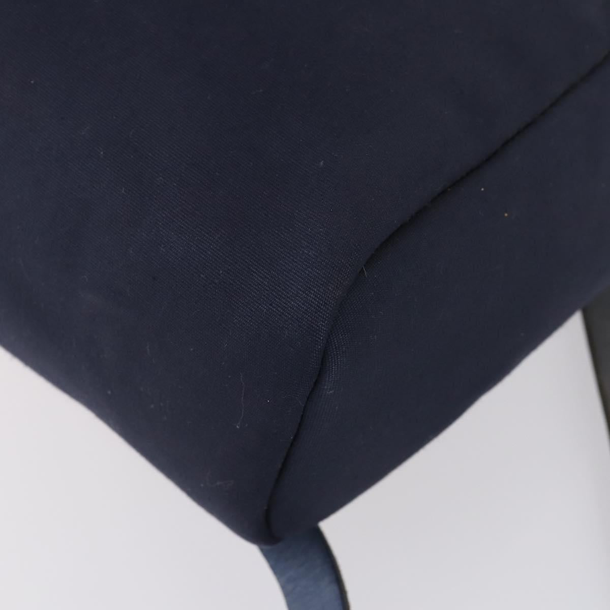 HERMES Herbag Backpack Canvas 2way Navy Auth ep11406