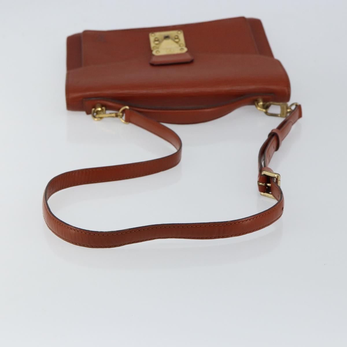 LOUIS VUITTON Epi Monceau 28 Hand Bag Brown M52123 LV Auth ep11411