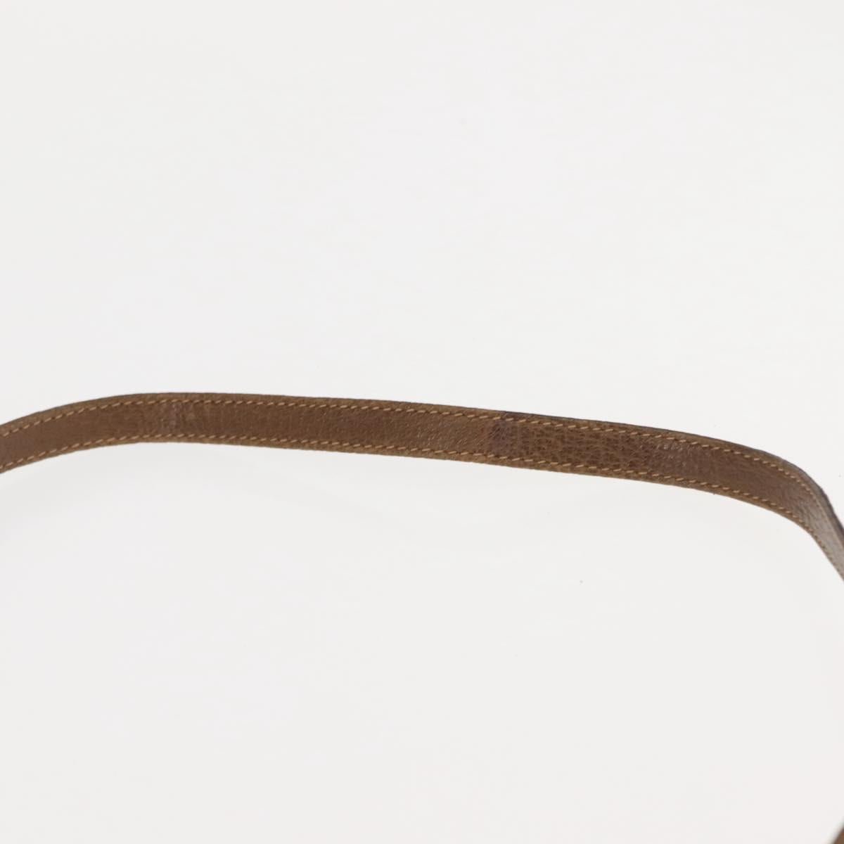 GUCCI GG Supreme Web Sherry Line Shoulder Bag PVC Beige 116 02 024 Auth ep11422