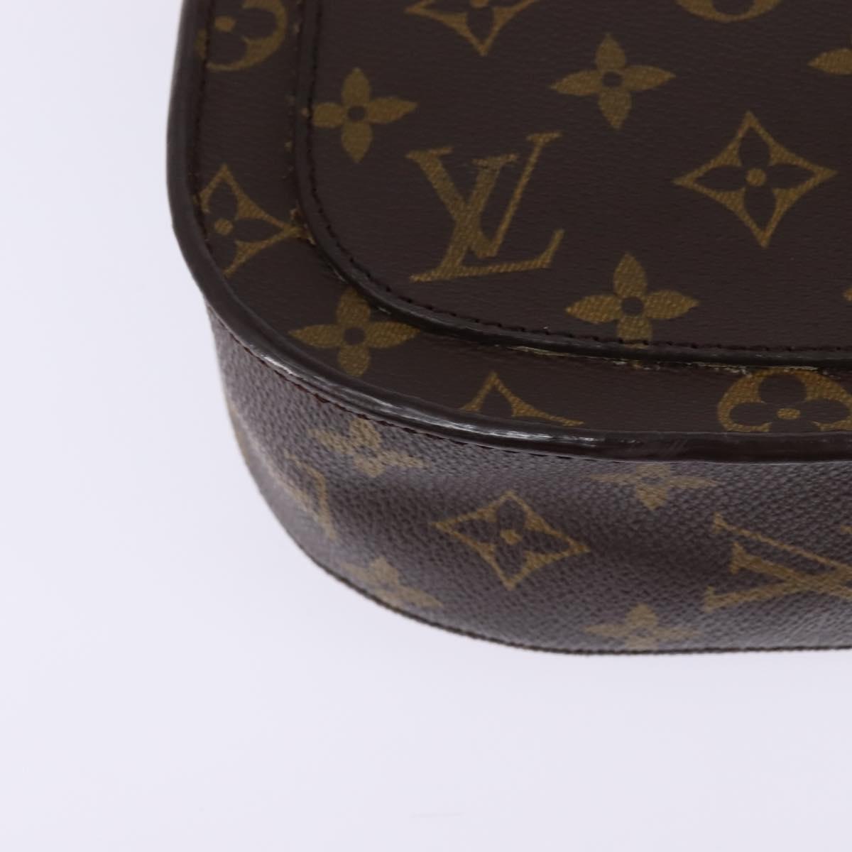 LOUIS VUITTON Monogram Saint Cloud GM Shoulder Bag M51242 LV Auth ep11423