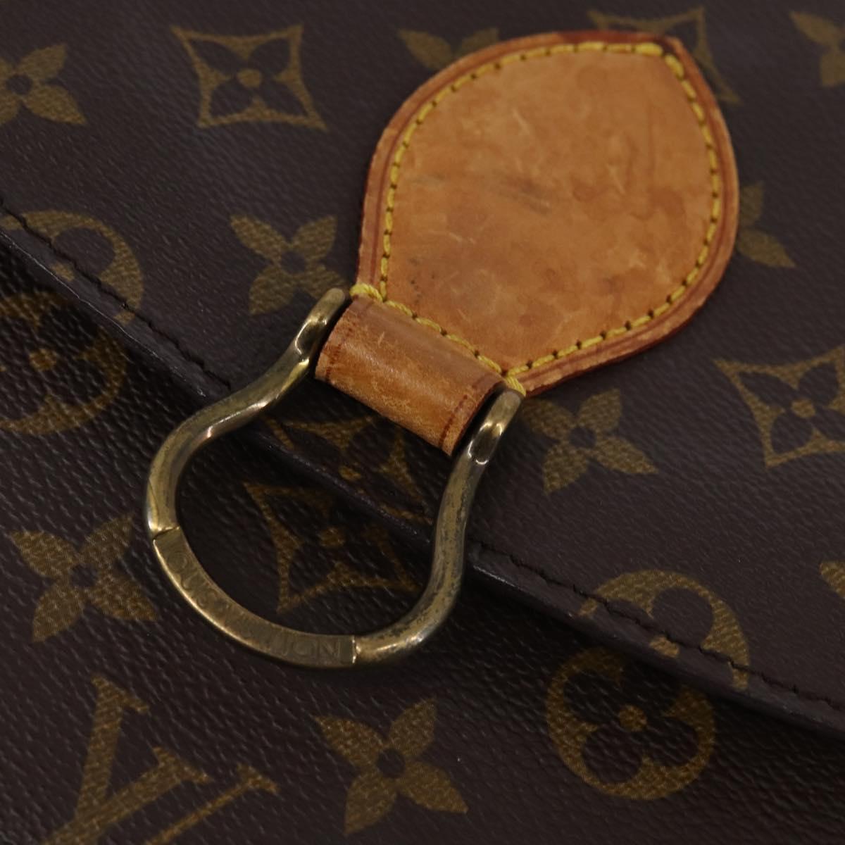 LOUIS VUITTON Monogram Saint Cloud GM Shoulder Bag M51242 LV Auth ep11423
