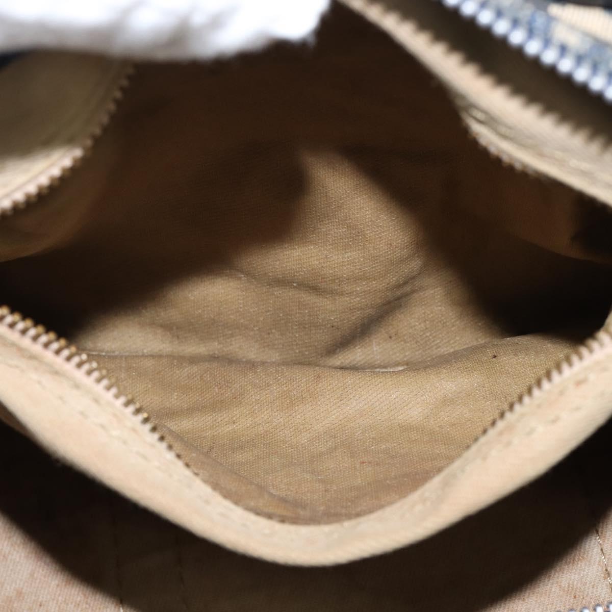 Christian Dior Trotter Canvas Boston Bag Navy Auth ep11436