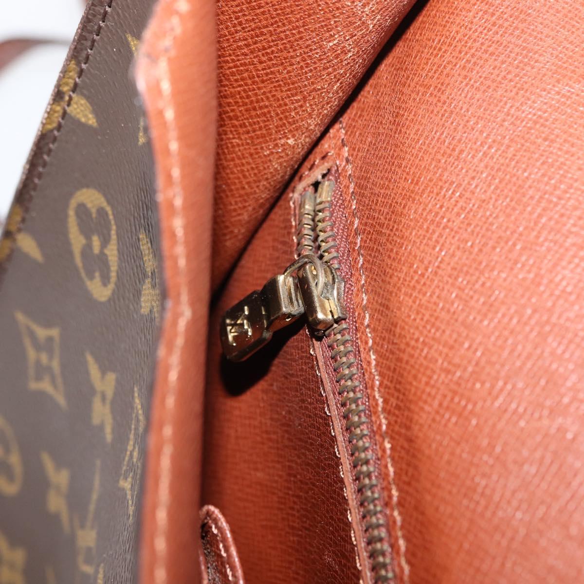 LOUIS VUITTON Monogram Porte Documents Bandouliere Bag M53338 LV Auth ep11473