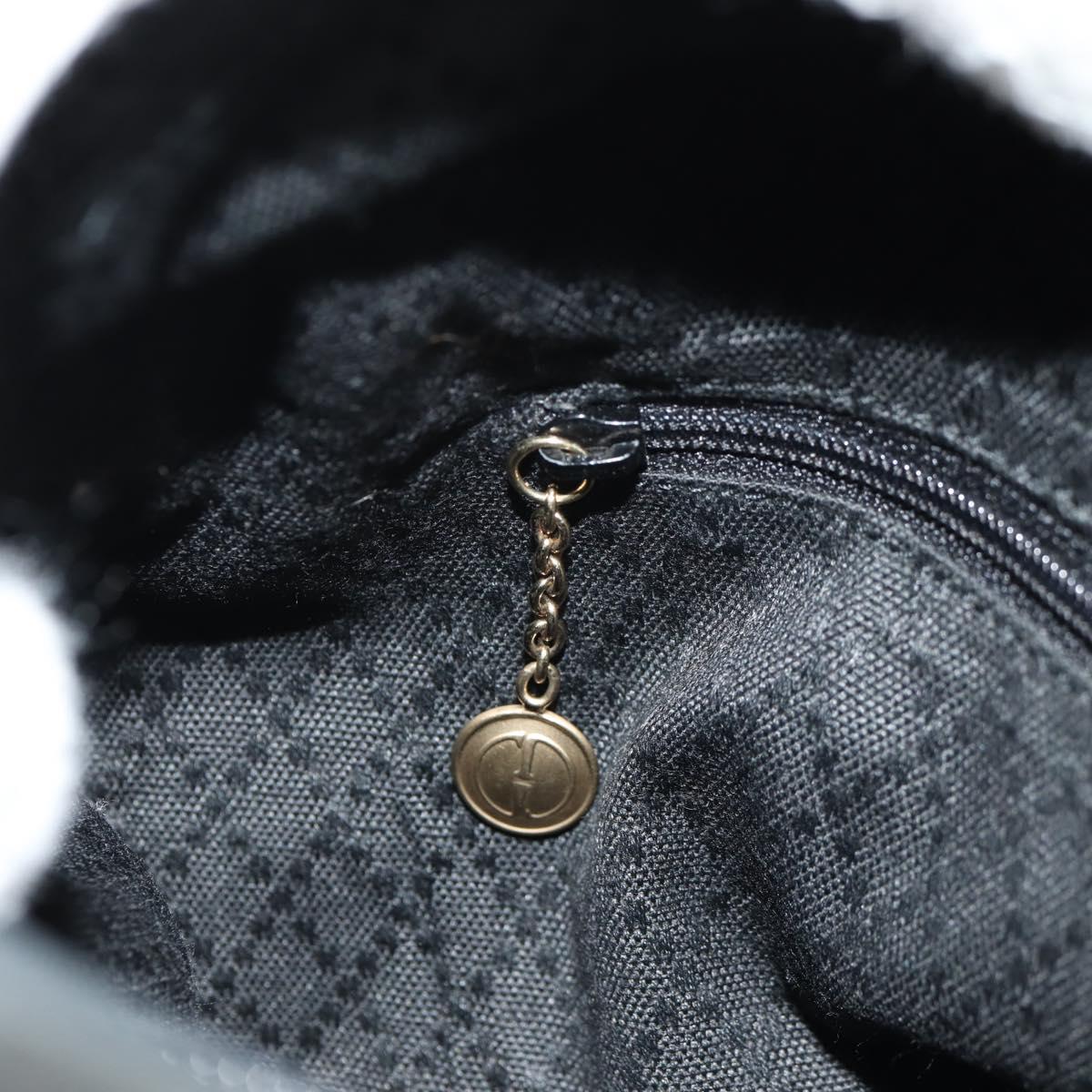 GUCCI Bamboo Hand Bag Suede 2way Black 002 2058 0508 0 Auth ep11483