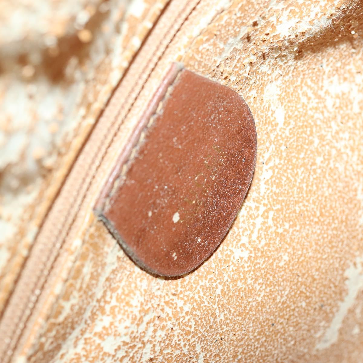 GUCCI Bamboo Hand Bag Leather 2way Brown Gold 001 1014 1638 Auth ep11526