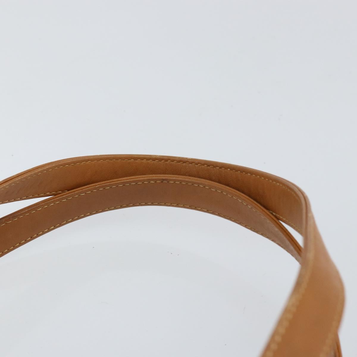 GUCCI Micro GG Supreme Shoulder Bag PVC Beige Gold 000 46 4857 Auth ep11557