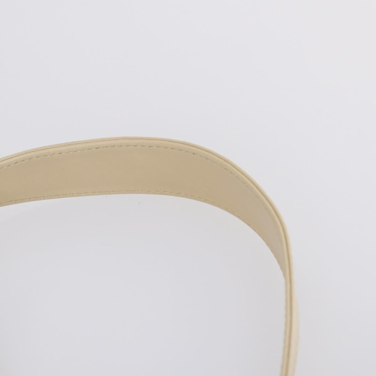 GUCCI Bamboo Hand Bag Leather 2way Beige Gold 001 2113 1577 Auth ep11569