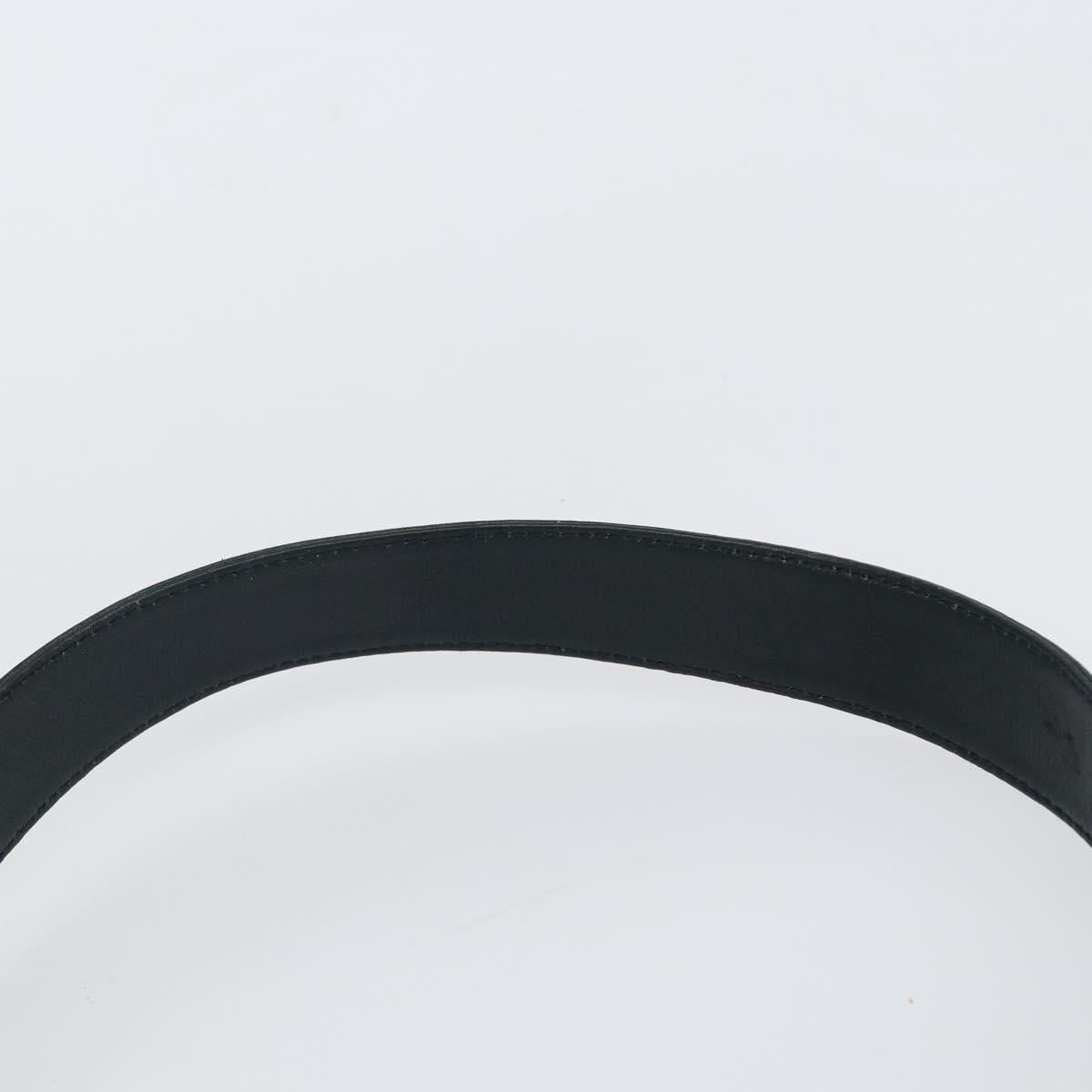 GUCCI Bamboo Hand Bag Leather 2way Navy Gold 001 1705 1638 Auth ep11570