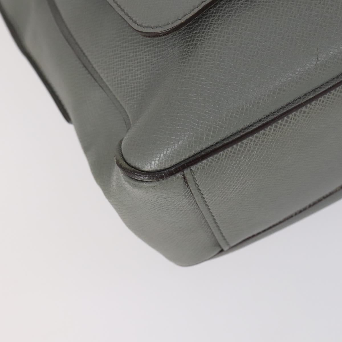 LOUIS VUITTON Taiga Roman MM Shoulder Bag Gray Gracie M32623 LV Auth ep11576