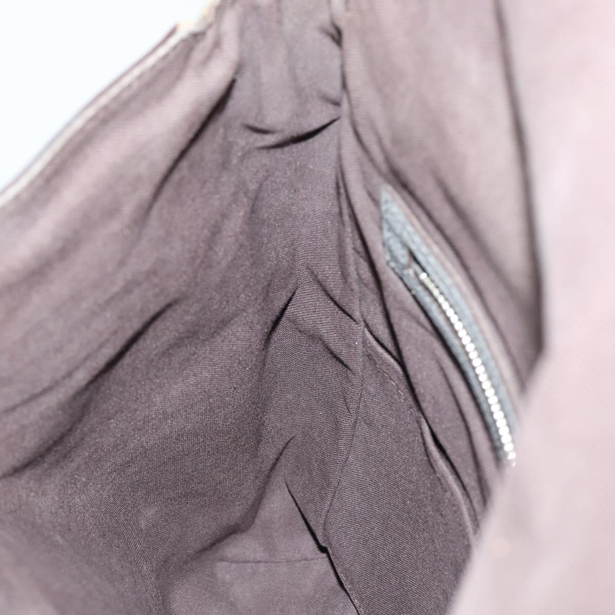 LOUIS VUITTON Taiga Roman MM Shoulder Bag Gray Gracie M32623 LV Auth ep11576