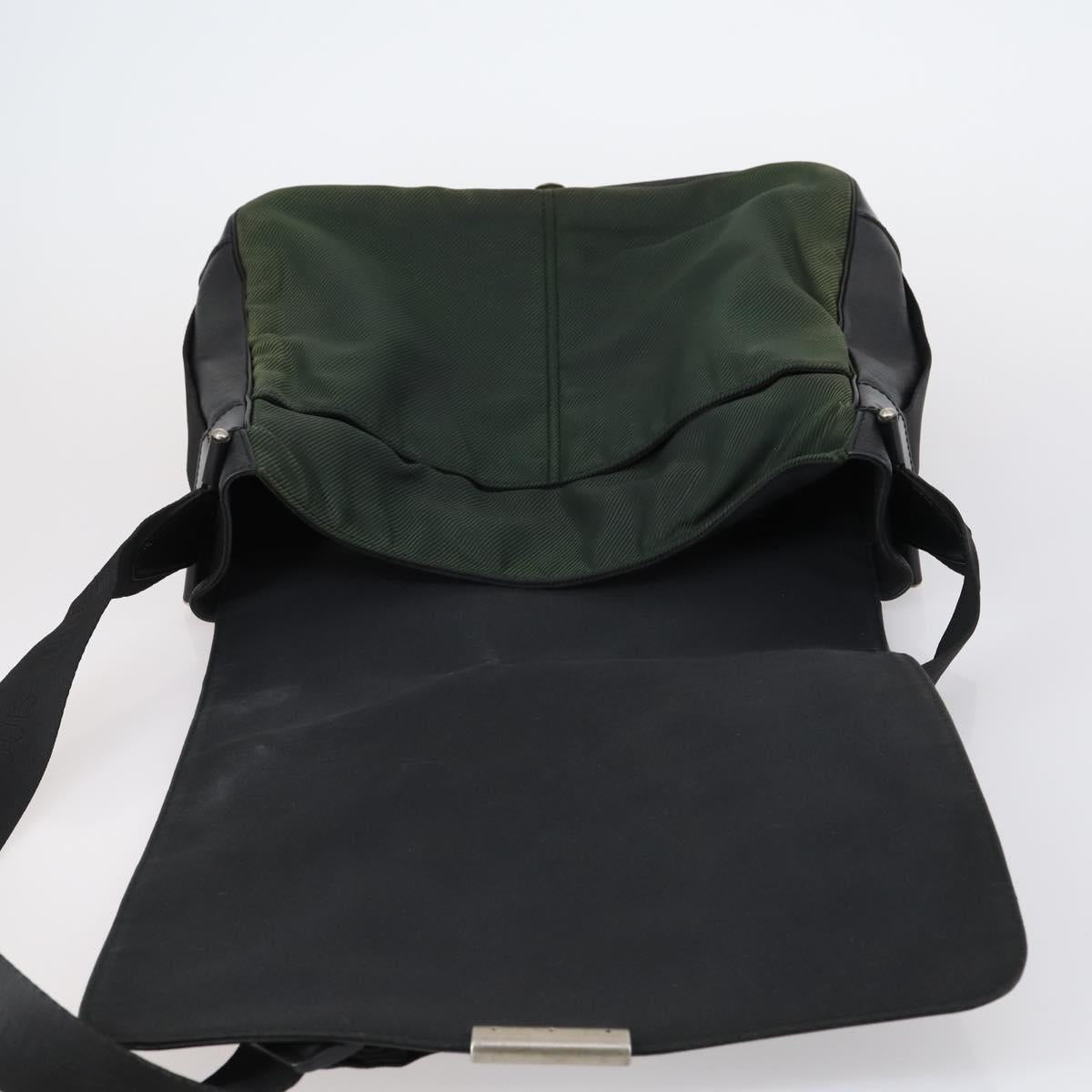 LOUIS VUITTON Taiga Victor Shoulder Bag Ardoise M30142 LV Auth ep11578