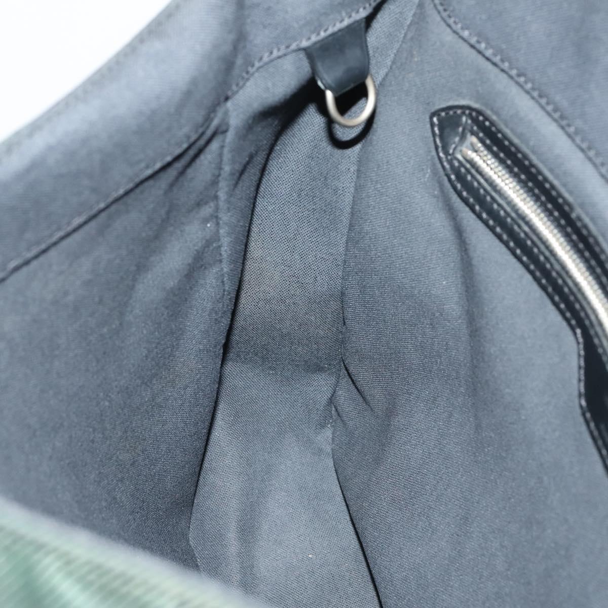 LOUIS VUITTON Taiga Victor Shoulder Bag Ardoise M30142 LV Auth ep11578