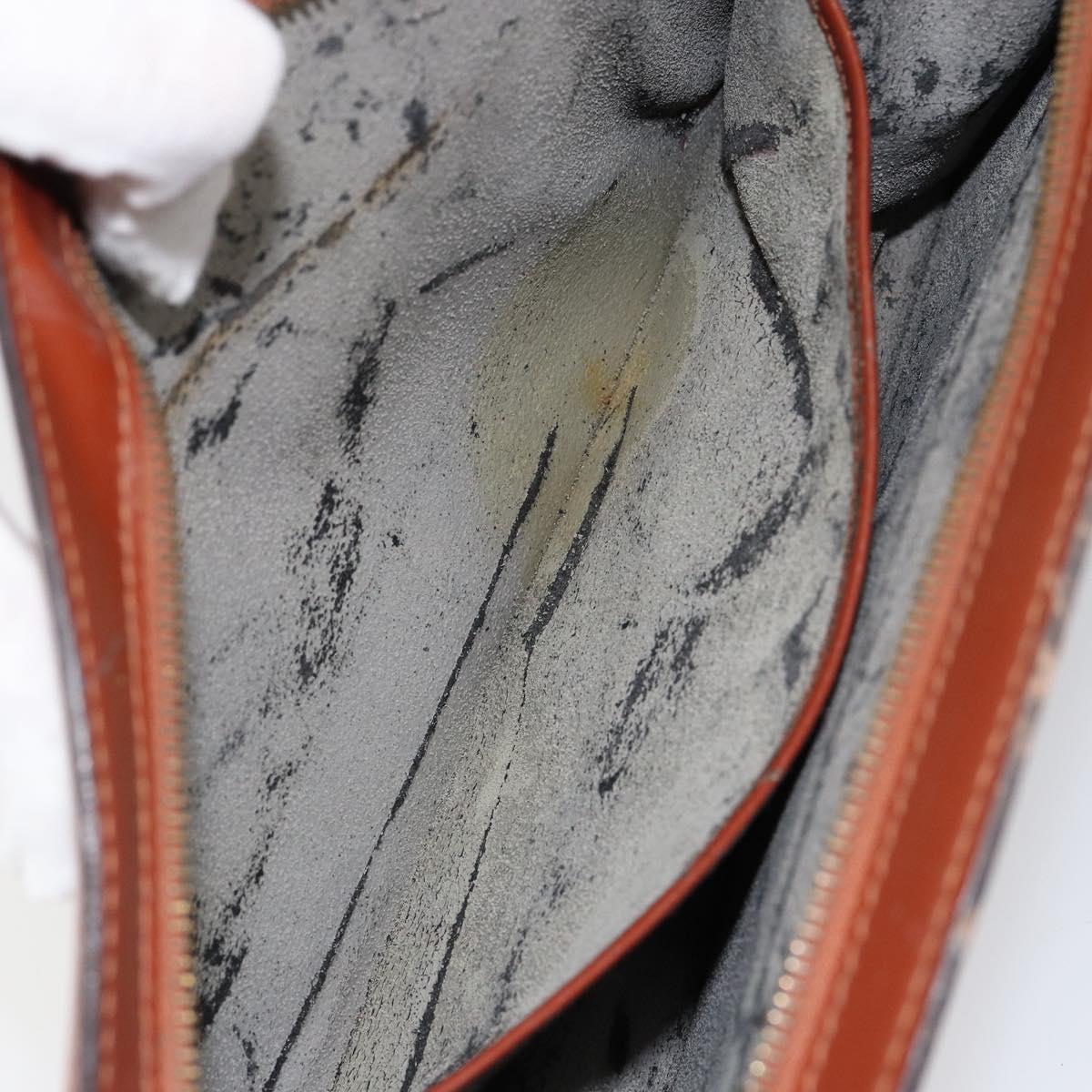 LOUIS VUITTON Epi Trousse Crete Pouch Brown M48403 LV Auth ep11597