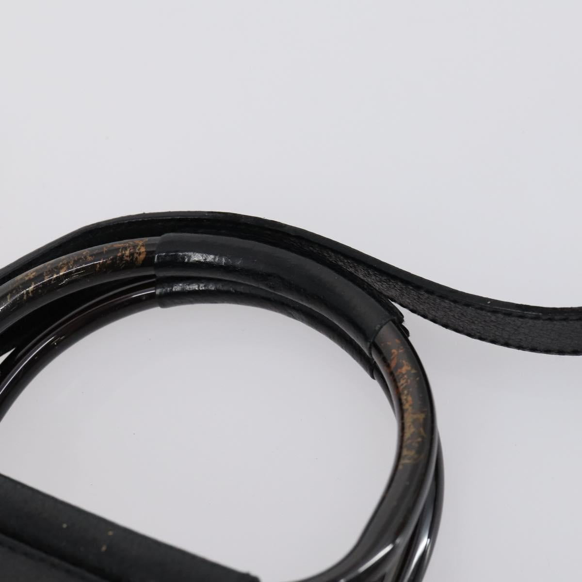 GUCCI Hand Bag Leather 2way Black 000 2058 0308 6 Auth ep11608