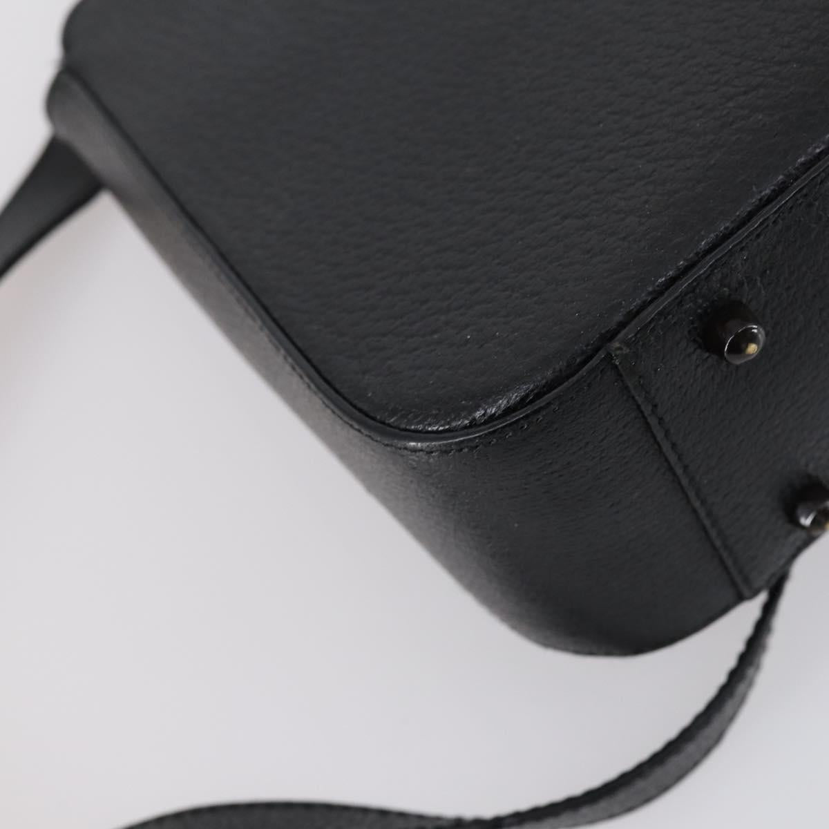 GUCCI Hand Bag Leather 2way Black 000 2058 0308 6 Auth ep11608