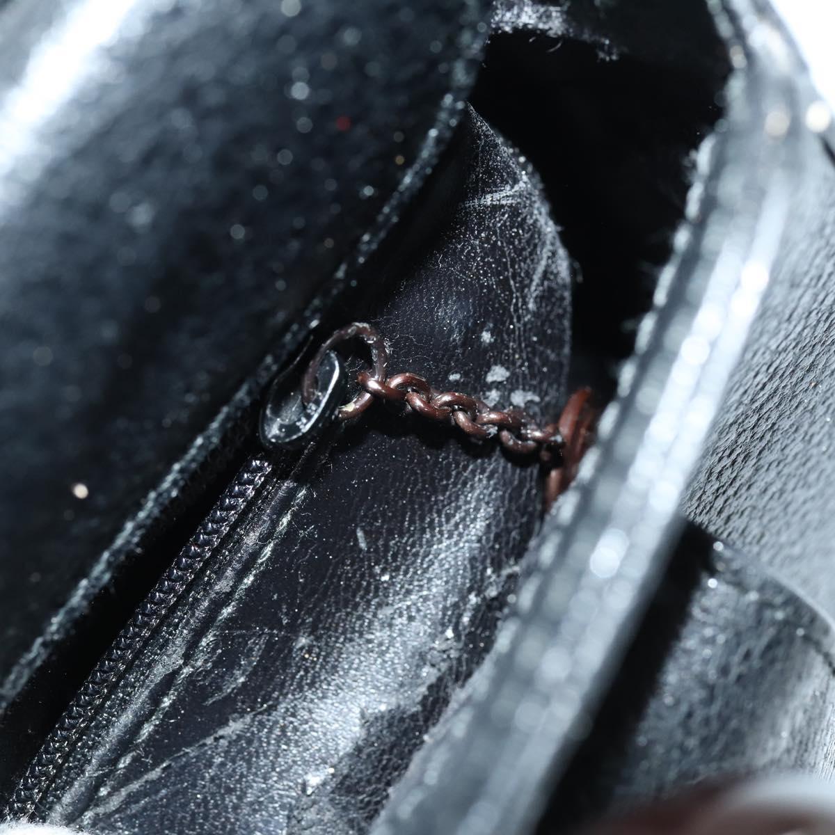 GUCCI Hand Bag Leather 2way Black 000 2058 0308 6 Auth ep11608