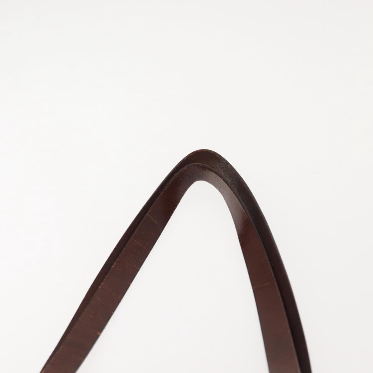 FENDI Zucca Canvas Tote Bag Black Brown Auth ep11618