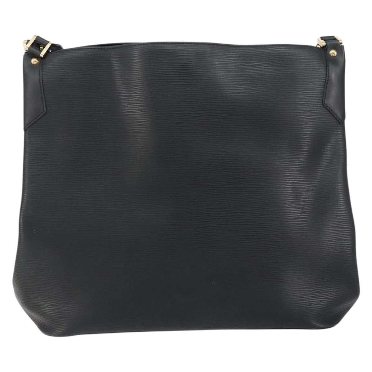 LOUIS VUITTON Epi Mandala GM Shoulder Bag Black M58922 LV Auth ep11647