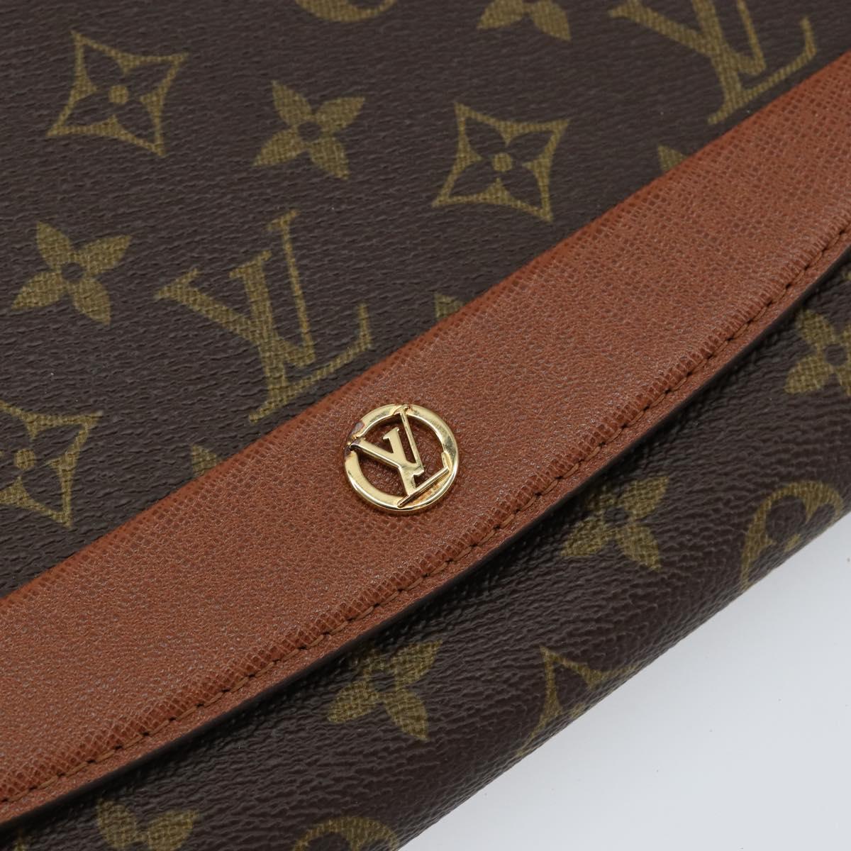 LOUIS VUITTON Monogram Bordeaux 24 Shoulder Bag M51798 LV Auth ep11698