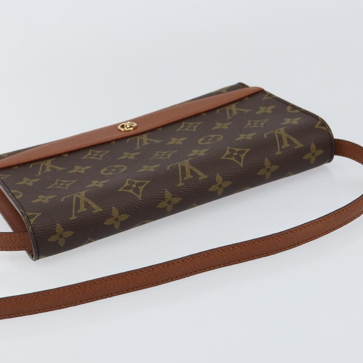 LOUIS VUITTON Monogram Bordeaux 24 Shoulder Bag M51798 LV Auth ep11698