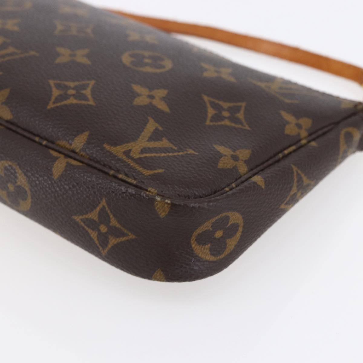 LOUIS VUITTON Monogram Pochette Accessoires Pouch M51980 LV Auth ep11703