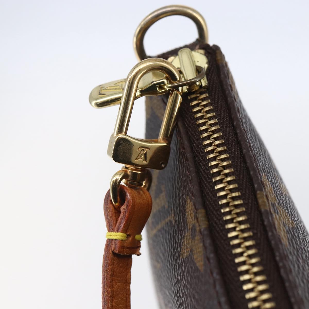 LOUIS VUITTON Monogram Pochette Accessoires Pouch M51980 LV Auth ep11703