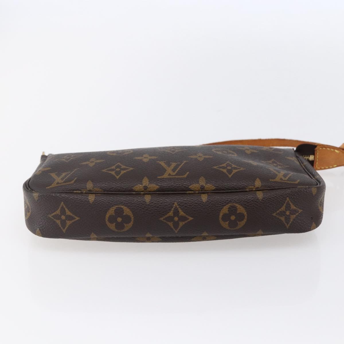 LOUIS VUITTON Monogram Pochette Accessoires Pouch M51980 LV Auth ep11703
