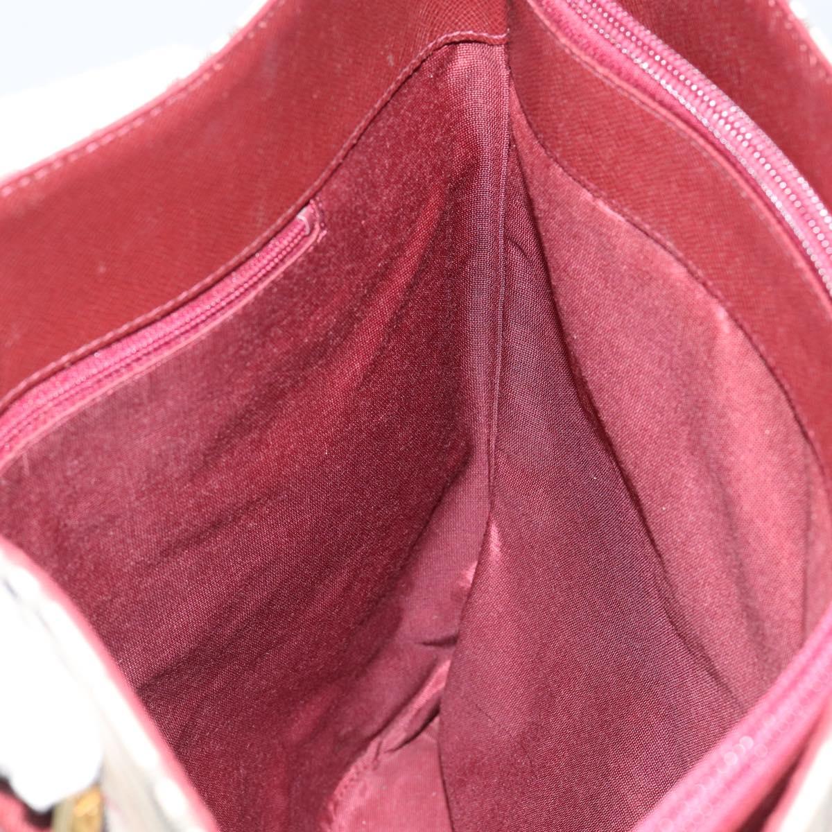 BURBERRY Nova Check Tote Bag Canvas Leather Beige Gold Auth ep11704