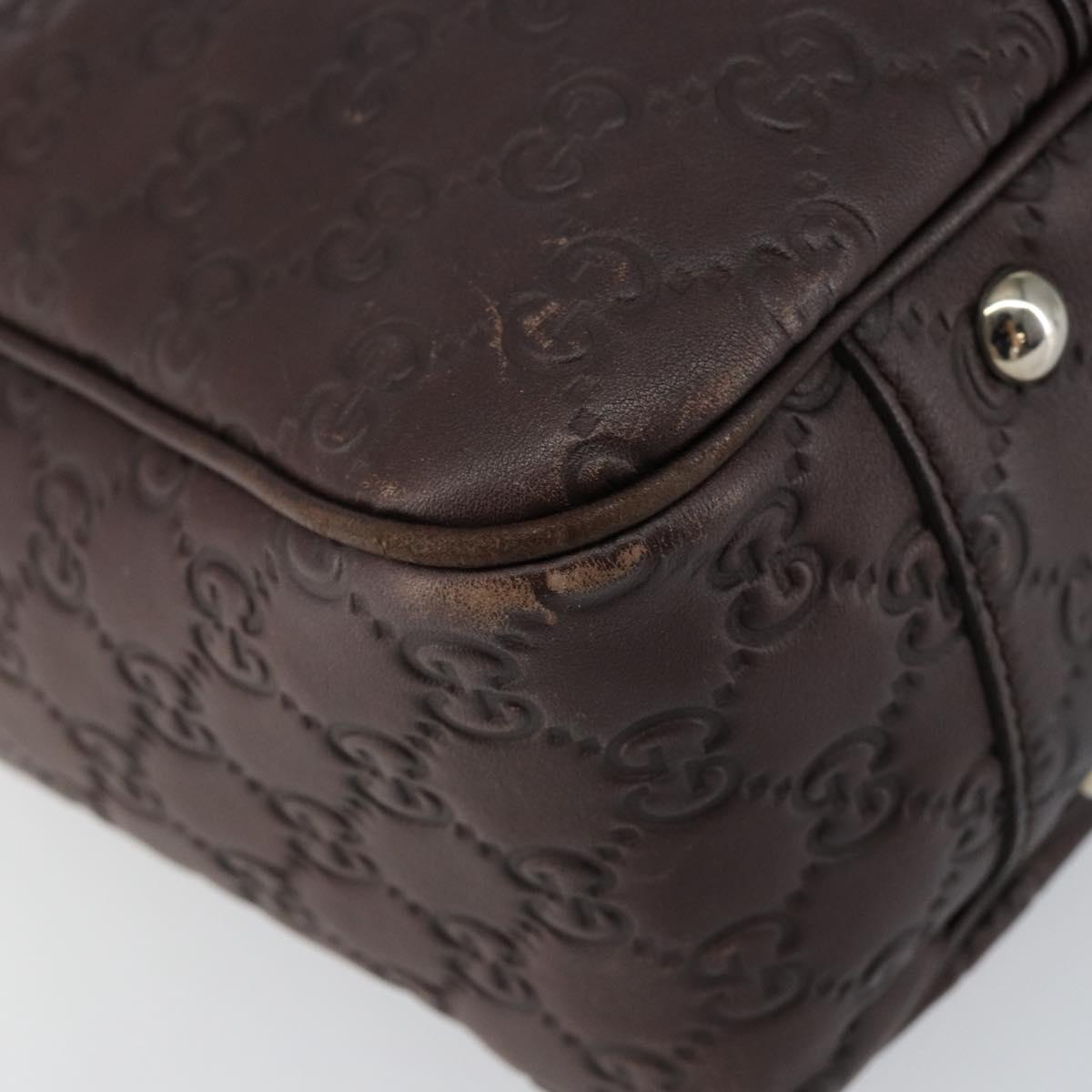 GUCCI GG Canvas Guccissima Miss GG Tote Bag Brown Gold 232957 Auth ep11705