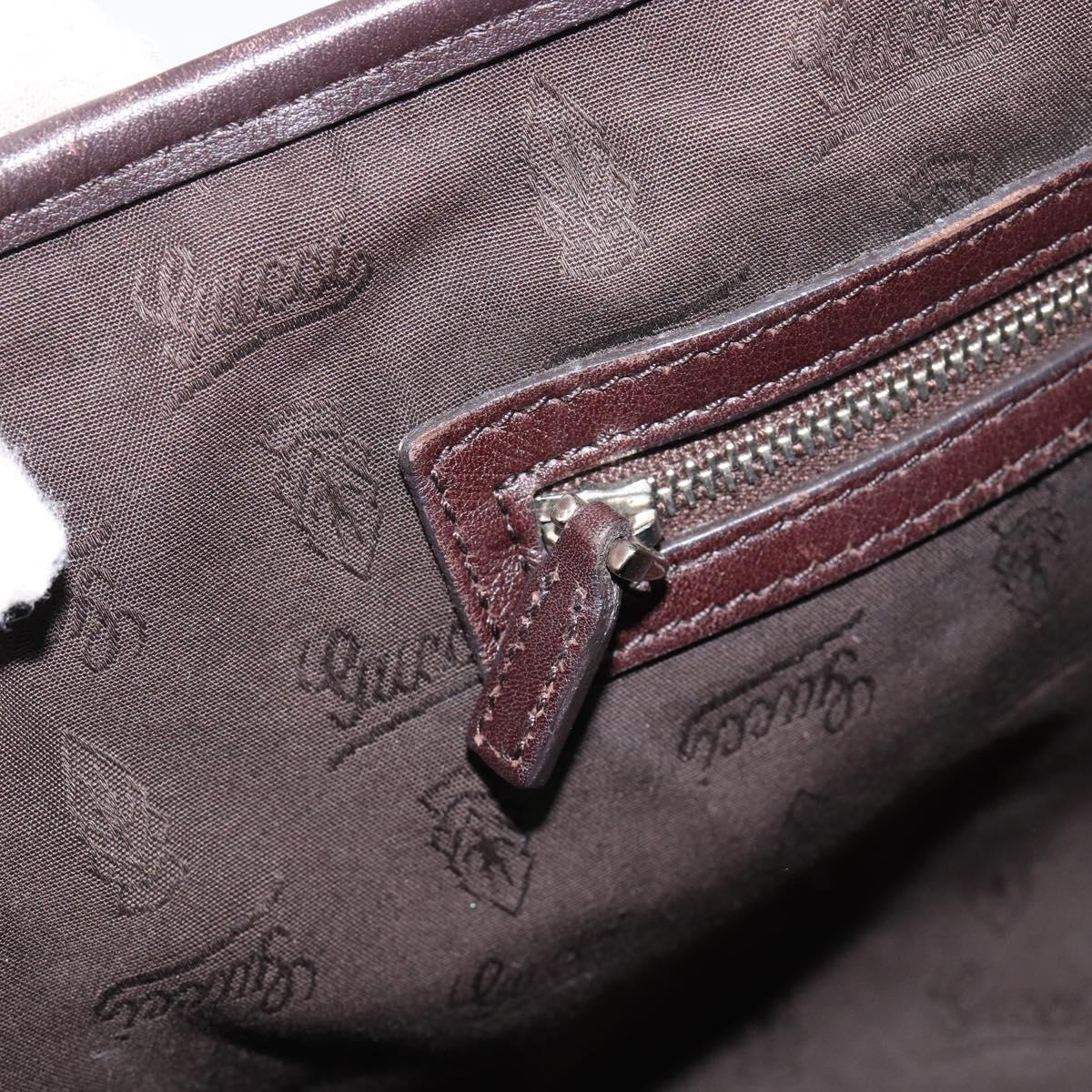 GUCCI GG Canvas Guccissima Miss GG Tote Bag Brown Gold 232957 Auth ep11705