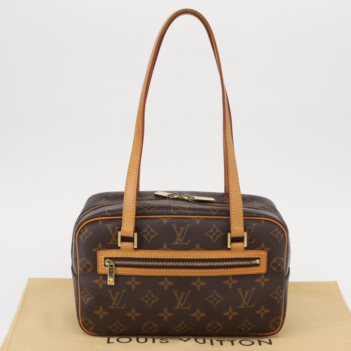 LOUIS VUITTON Monogram Cite MM Hand Bag M51182 LV Auth ep11712A