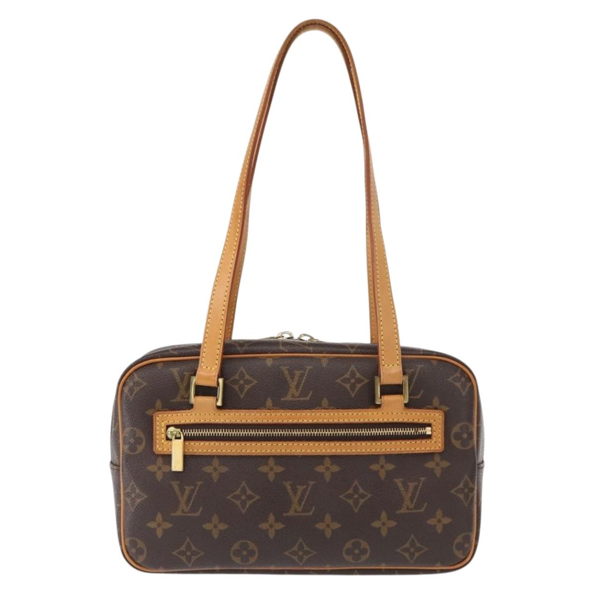LOUIS VUITTON Monogram Cite MM Hand Bag M51182 LV Auth ep11712A