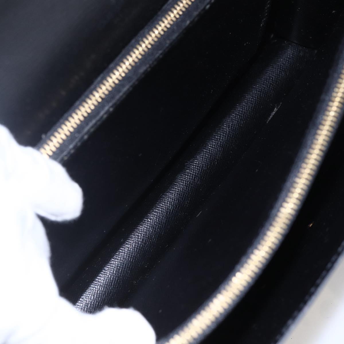 LOUIS VUITTON Epi Concorde Hand Bag Black M52132 LV Auth ep11722