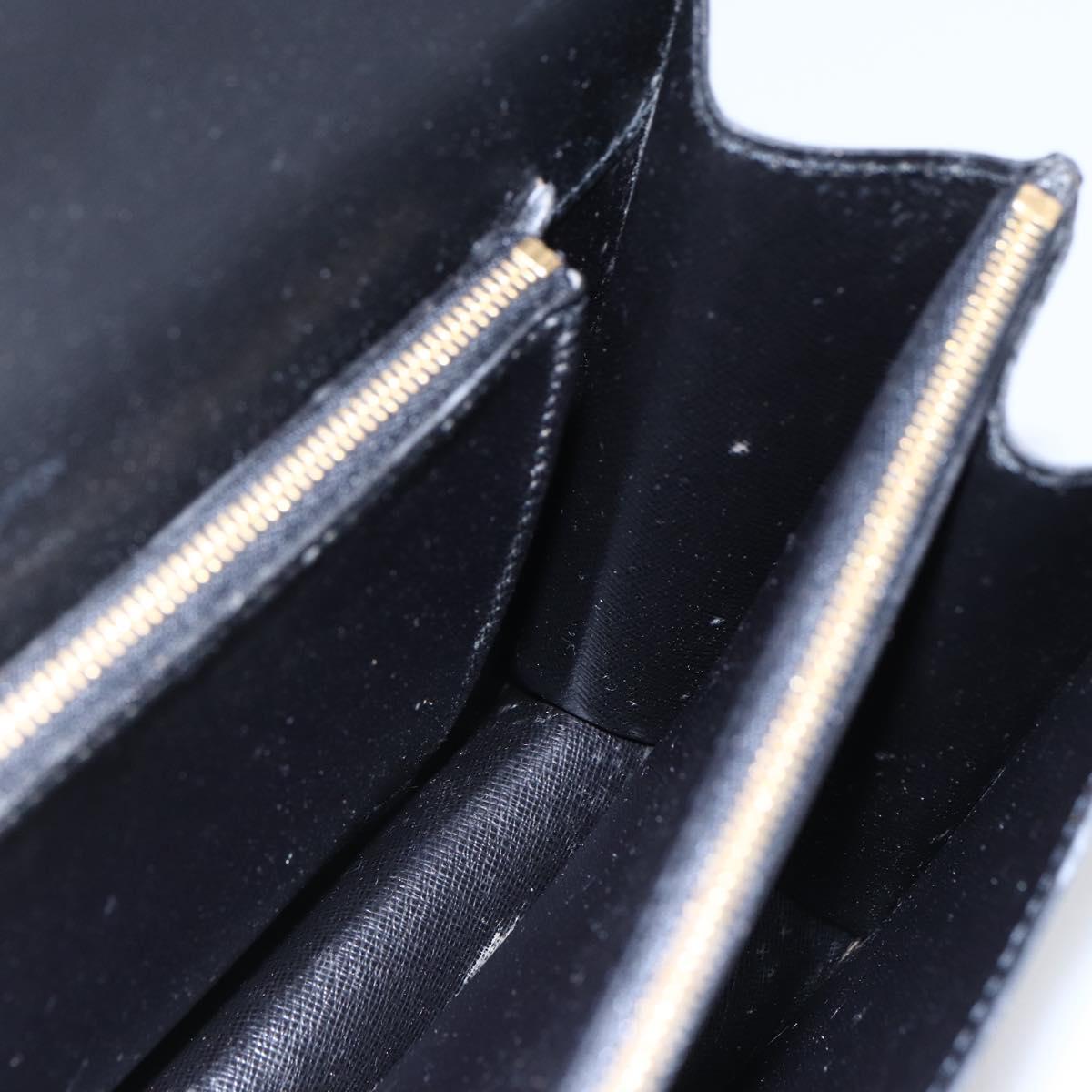 LOUIS VUITTON Epi Concorde Hand Bag Black M52132 LV Auth ep11722