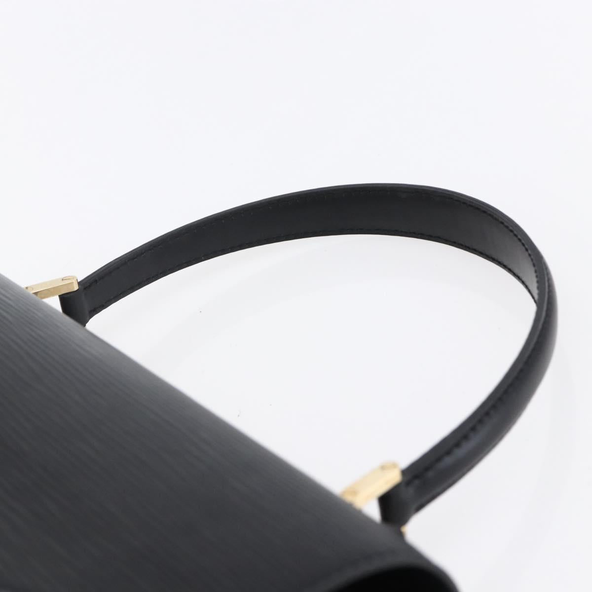LOUIS VUITTON Epi Concorde Hand Bag Black M52132 LV Auth ep11722