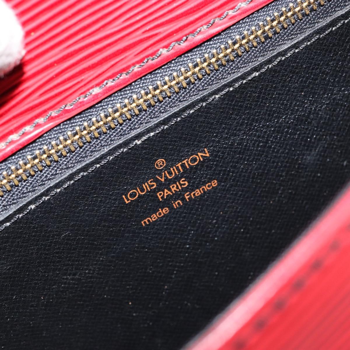 LOUIS VUITTON Epi Saint Cloud GM Shoulder Bag Red M52197 LV Auth ep11726