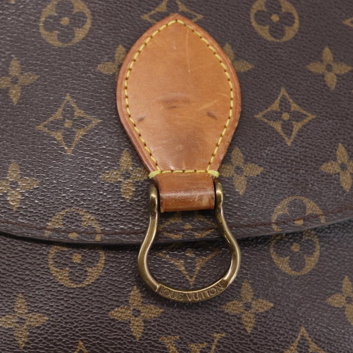 LOUIS VUITTON Monogram Saint Cloud GM Shoulder Bag M51242 LV Auth ep11761
